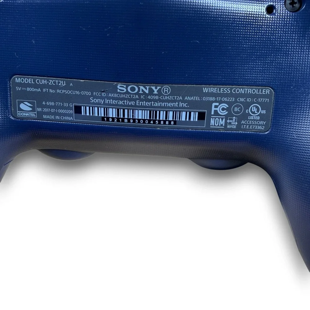 Sony DualShock 4 Wireless Controller PS4 Midnight Blue CUH-ZCT2U